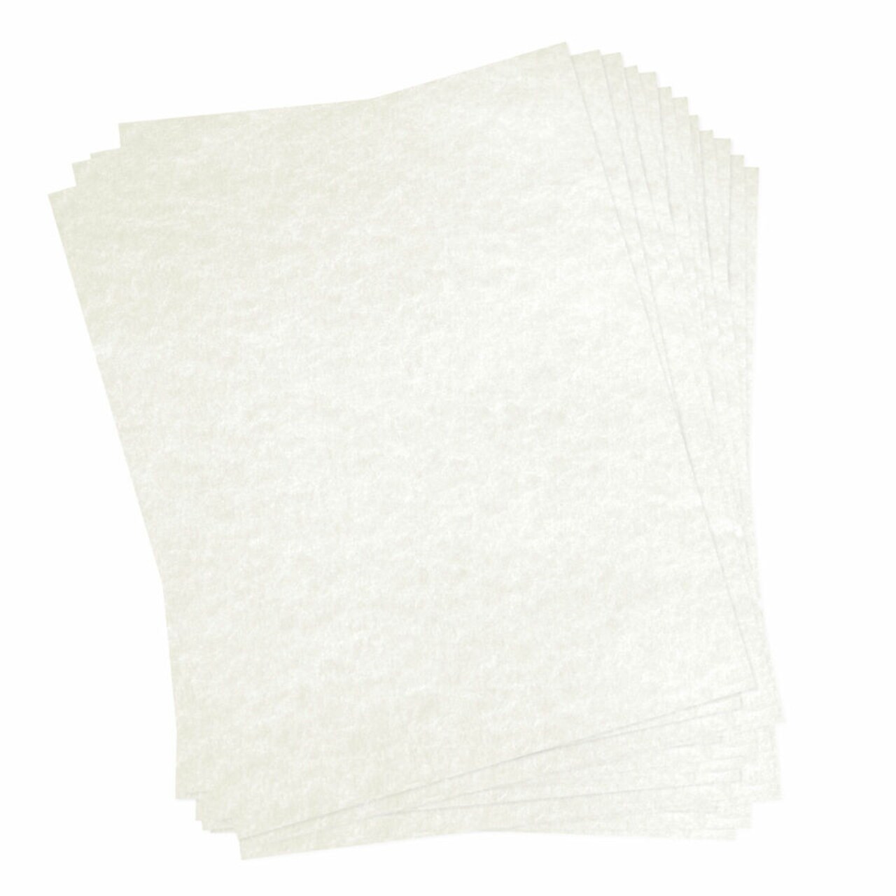 50-Sheet Pre-Cut Parchment Paper, Heat Press, Dual Sides Coated.